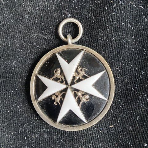 Order of Saint John, serving brother, silver example