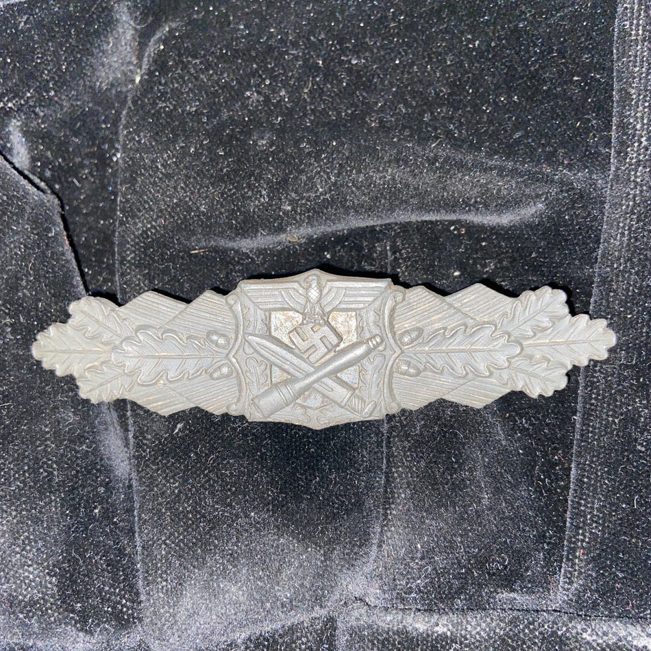Nazi Germany, General Assault Clasp, silver grade, unmarked, some wear