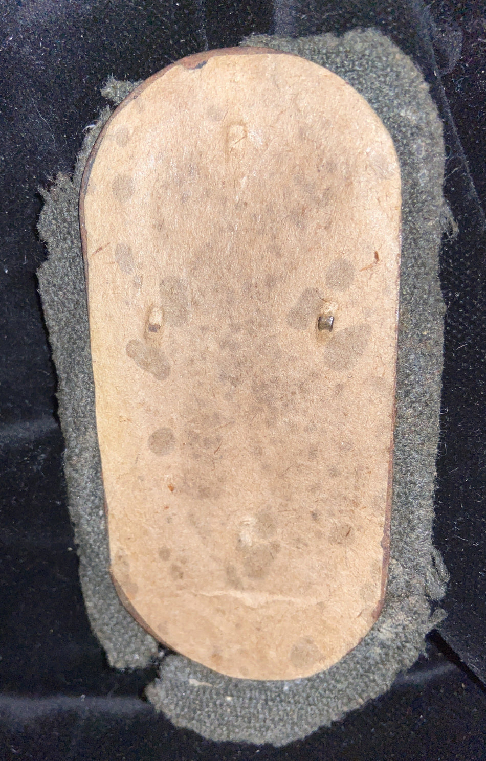 Nazi Germany, Demjansk Arm Shield, 1942, with original backing and all pins, scarce