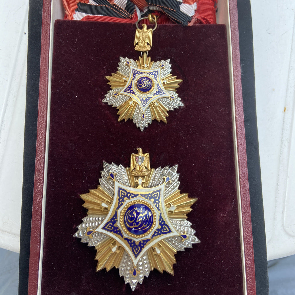 Egypt, Order of National Merit, Grand Cross set
