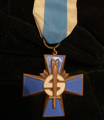 Finland, Cross of Civil Defence, 1939-45