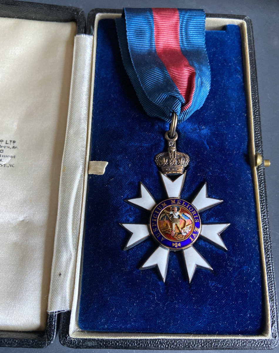 Order of St Michael and St George, in original case