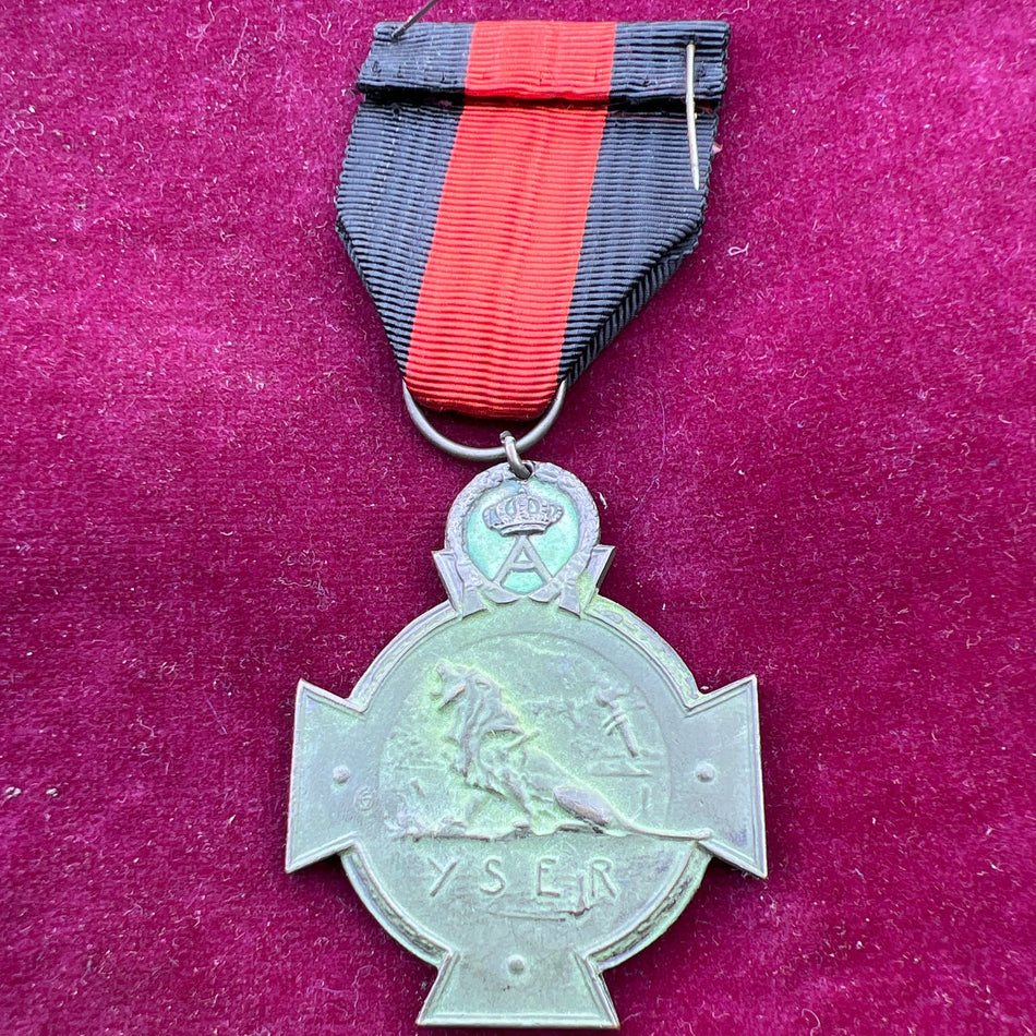 Belgium, Yser Cross, 1914-18, scarce