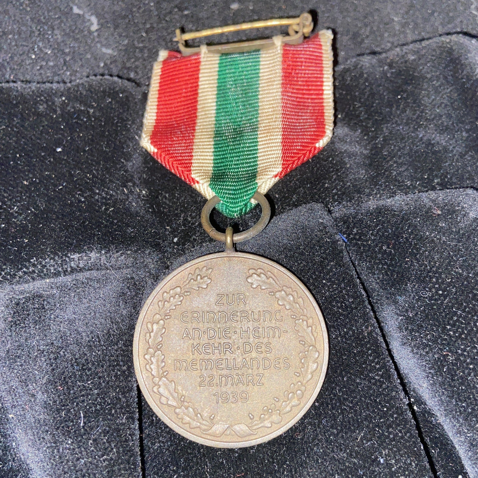 Nazi Germany, The Return of Memel Commemorative Medal, 22 March 1939