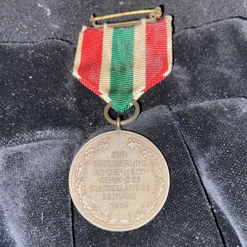 Nazi Germany, The Return of Memel Commemorative Medal, 22 March 1939 ...