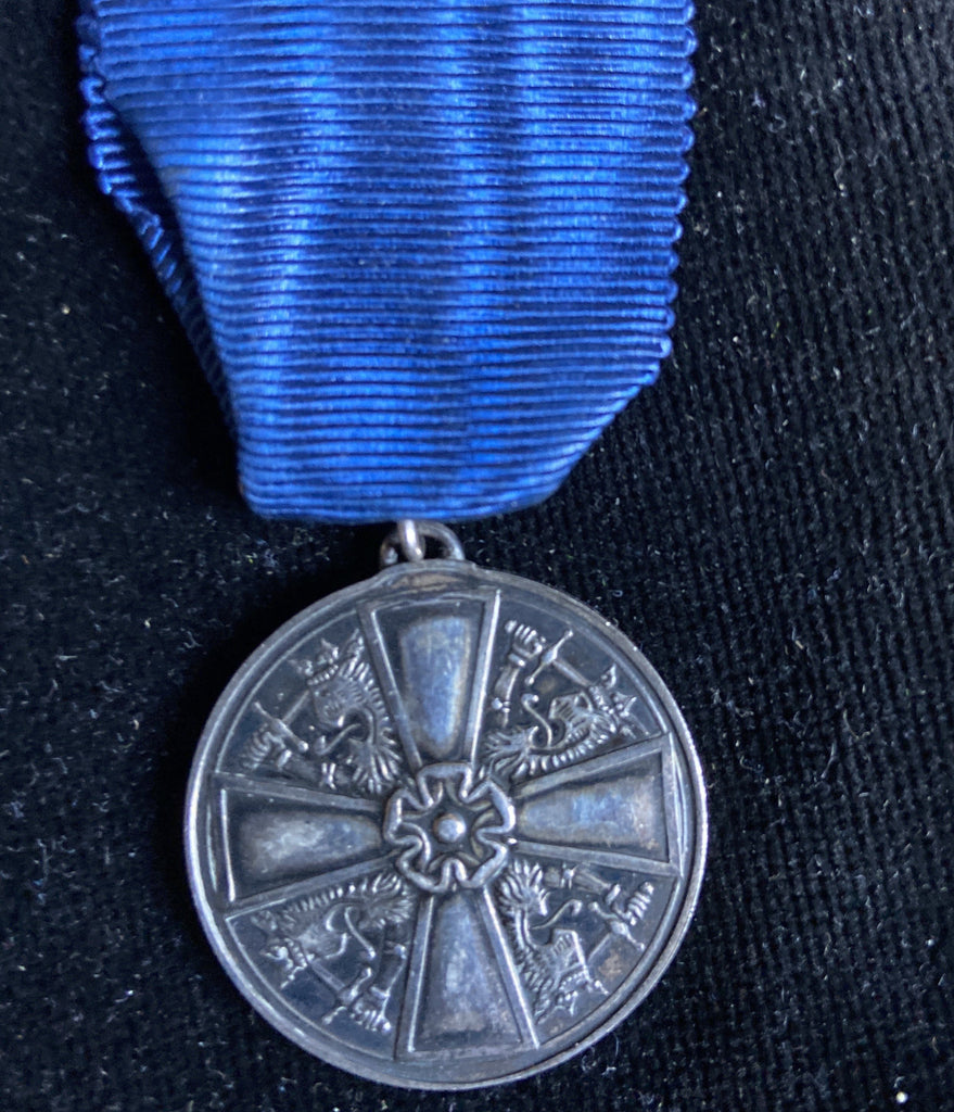 Finland, Order of the White Rose Medal, silver grade