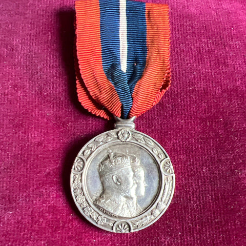 King Edward VII Coronation Medal, Mayors & Provosts issue, 1902, scarce