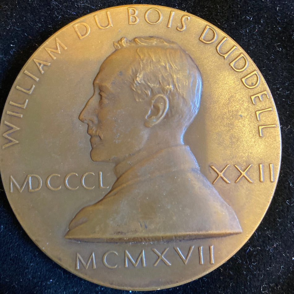 Prize medal from The Physical Society Of London to Frank Twyman