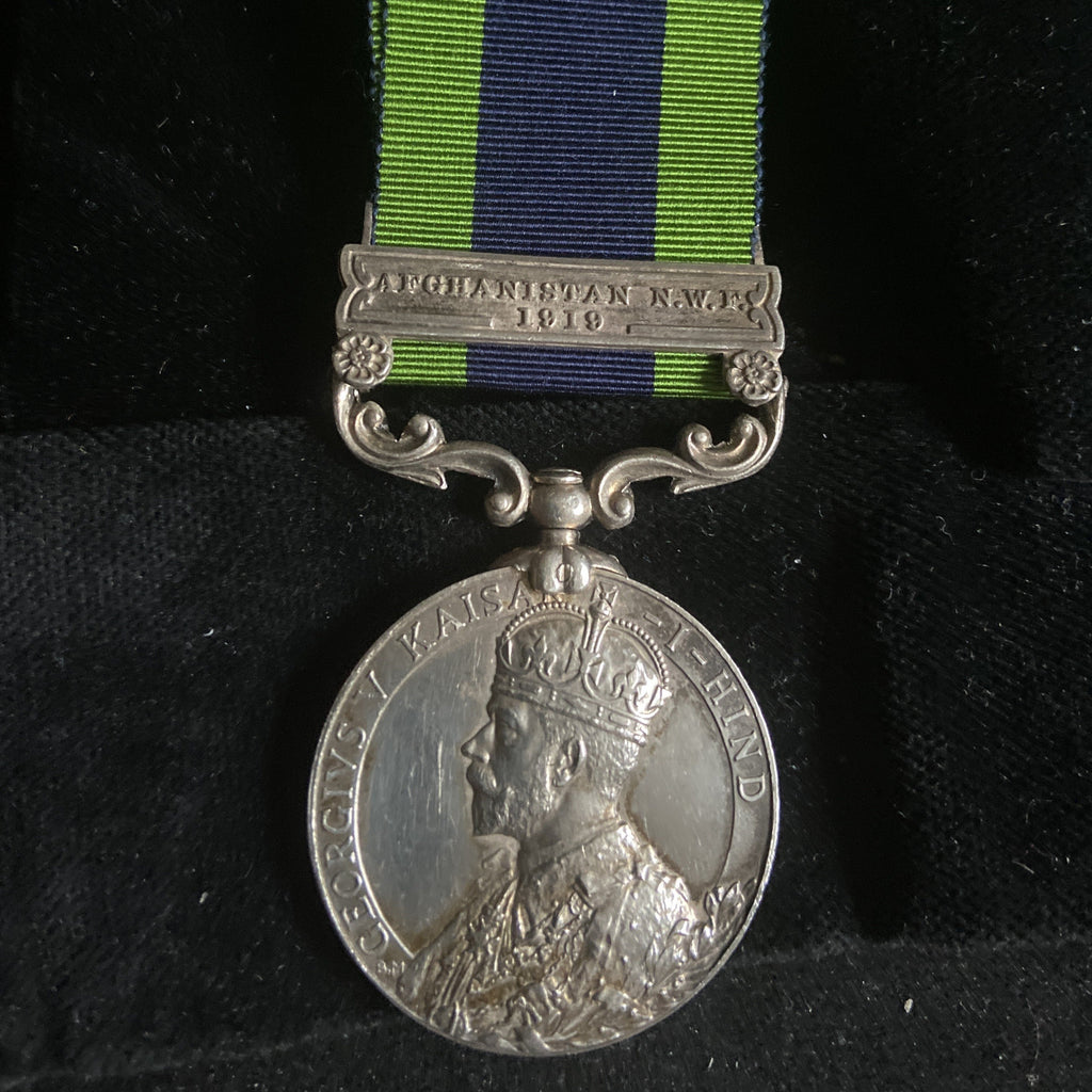 India General Service Medal, Afghanistan N.W.F. 1919 bar, to 176508 Acting Sergeant H. Nolan, Machine Gun Corps