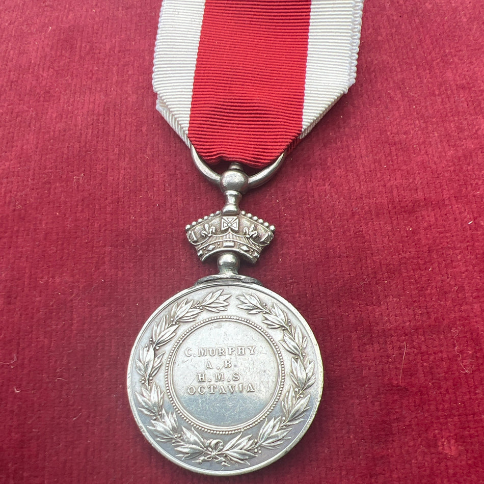 Abyssinia Medal, 1869, to Able Seaman C. Murphy, HMS Octavia, Royal Navy