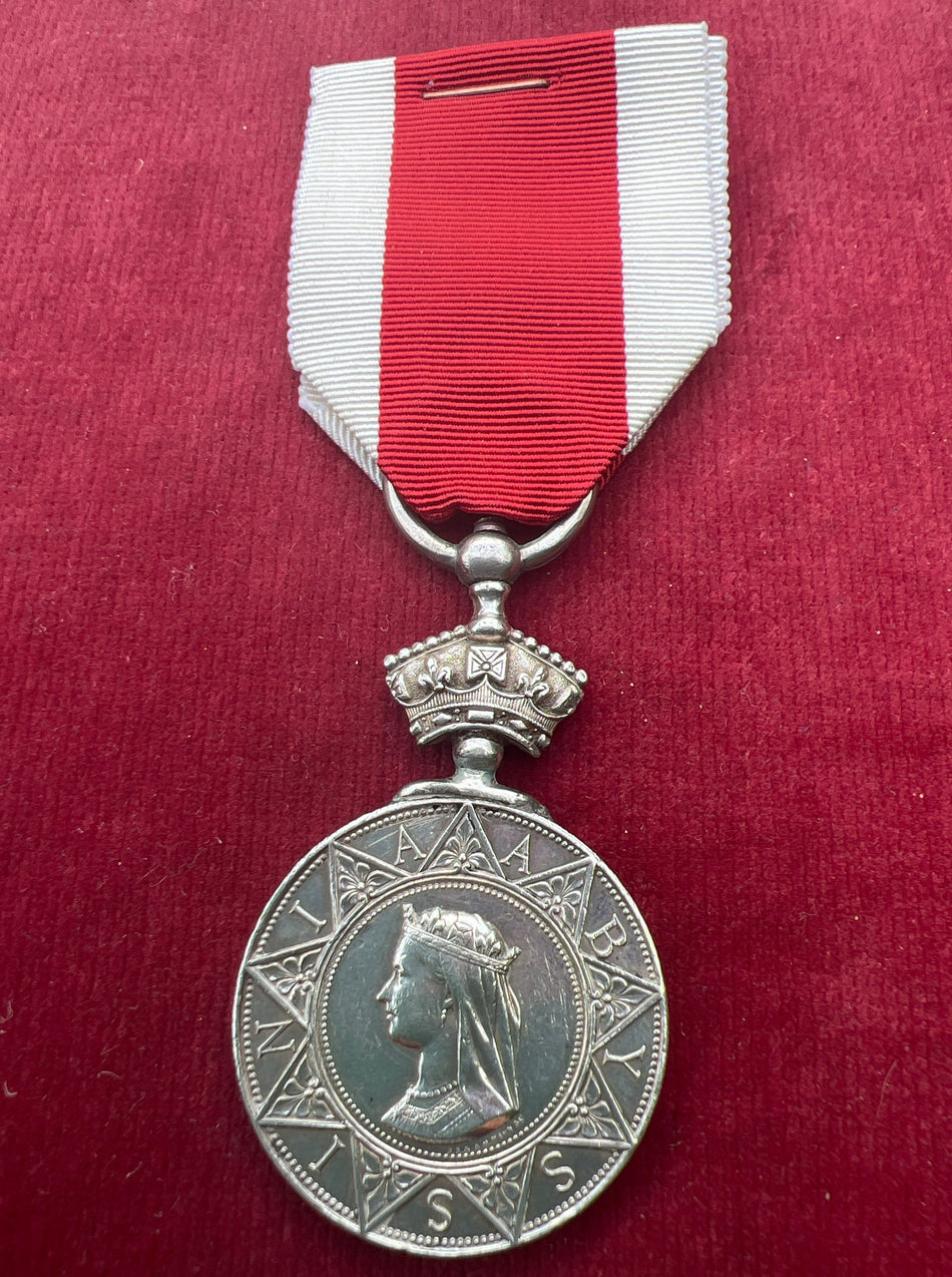 ﻿Abyssinia Medal, 1869, to Able Seaman C. Murphy, HMS Octavia, Royal Navy