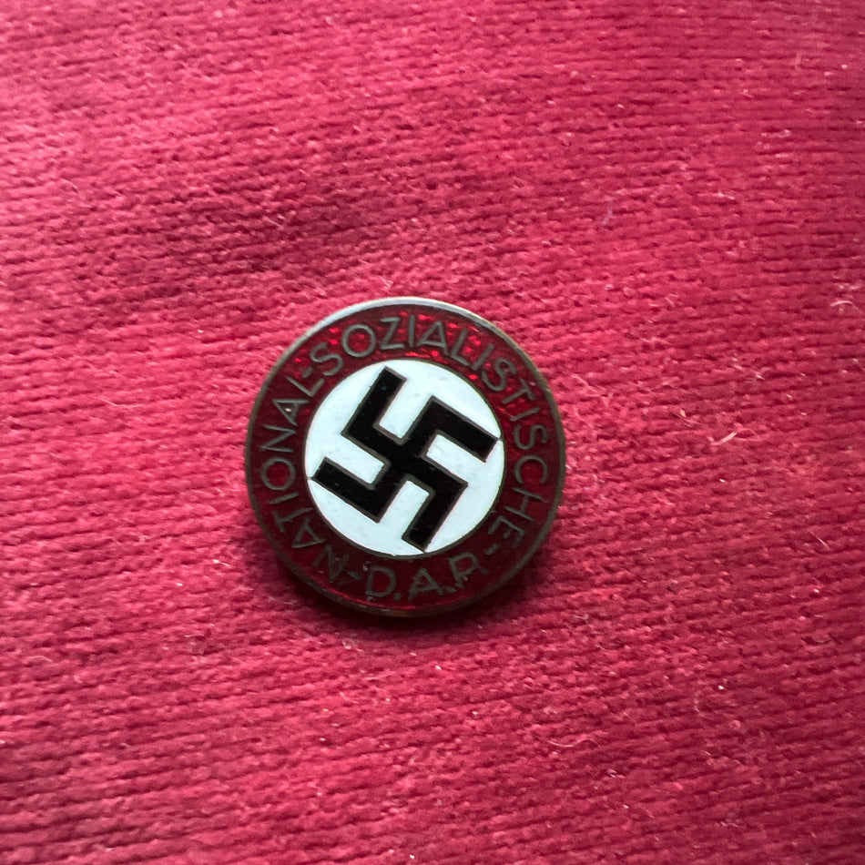 Nazi Germany, Party Badge, maker marked R.Z.M.