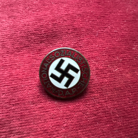 Nazi Germany, Party Badge, maker marked R.Z.M.
