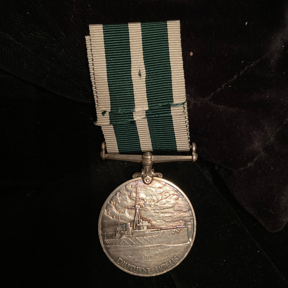 Royal Naval Reserve Long Service and Good Conduct Medal, Edward VII version, to D.201 Seaman H. B. Ridley, Royal Naval Reserve
