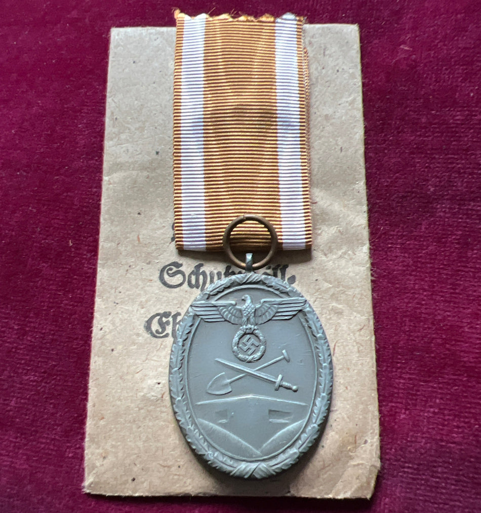 Nazi Germany, West Wall Medal, 1939-45