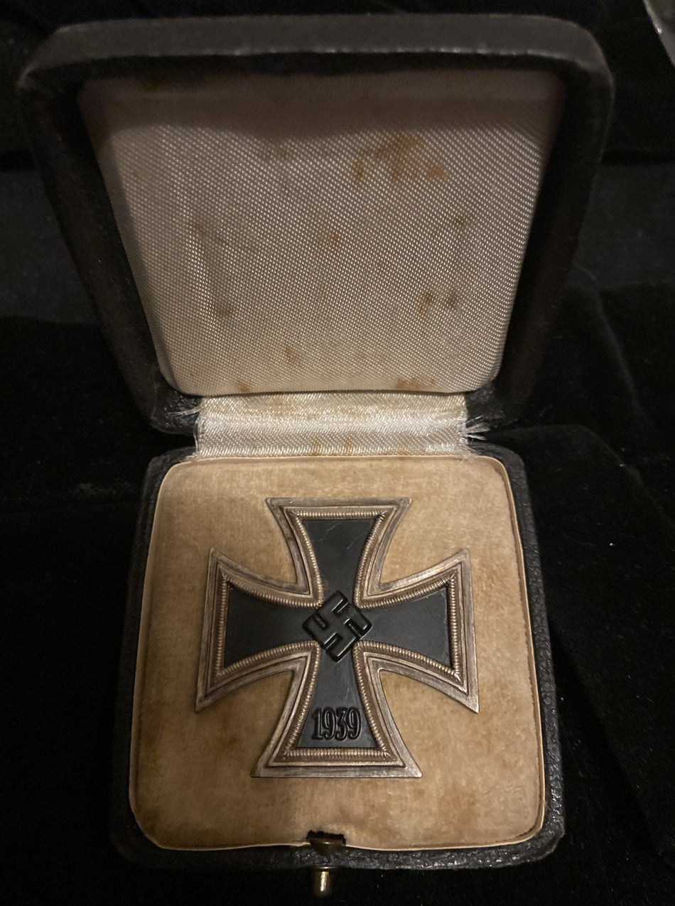 Nazi Germany, Iron Cross, 1st class, in case, unmarked