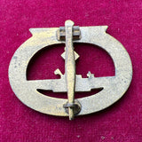 Nazi Germany, U-boat War Badge, a nice example