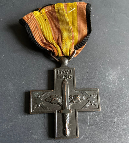 Italy, War Cross, Spanish Civil War 1936