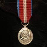 Miniature Queen Elizabeth II Diamond Jubilee Medal, 2012