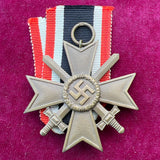 Nazi Germany, War Merit Cross, early type, marked no.34, a nice example