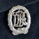 Nazi Germany, Sports Badge, 1933 issue, silver grade, pre swastika type