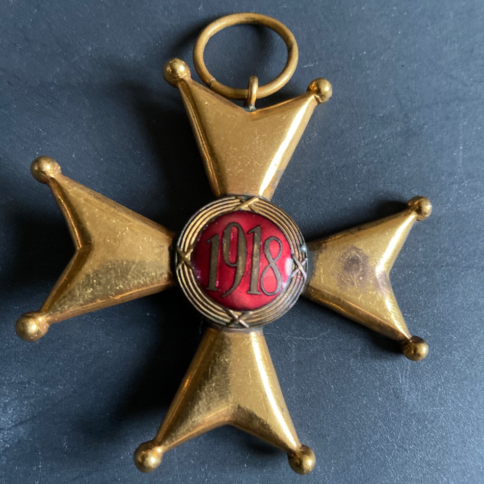 Poland, Order of Polonia Restituta, 1918, commander class, small chip