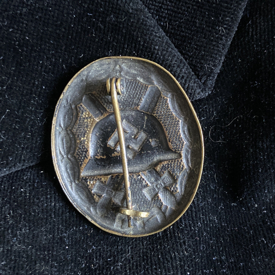 Nazi Germany, Wound badge, brass type, unmarked