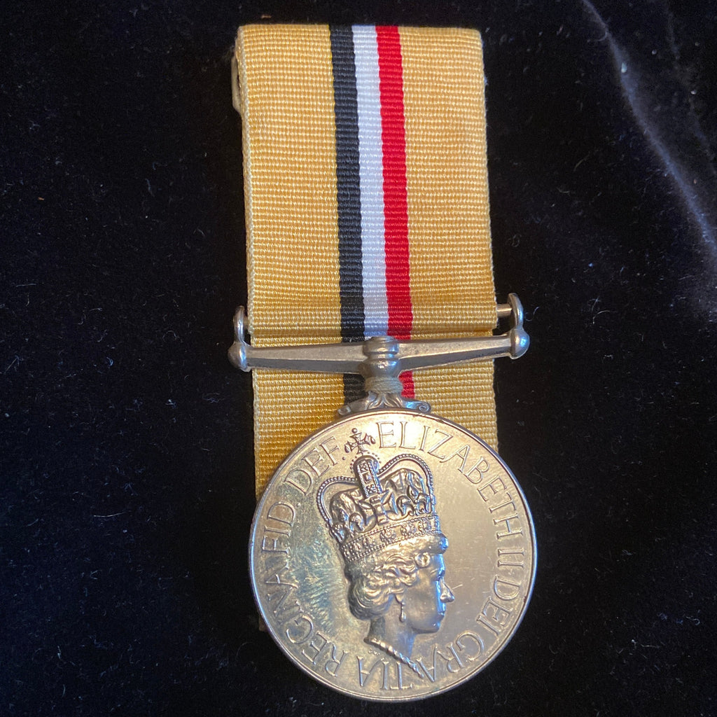 Iraq Medal, no bar, to 30012441 KGN E. J. Ellis, Lancashire Regiment