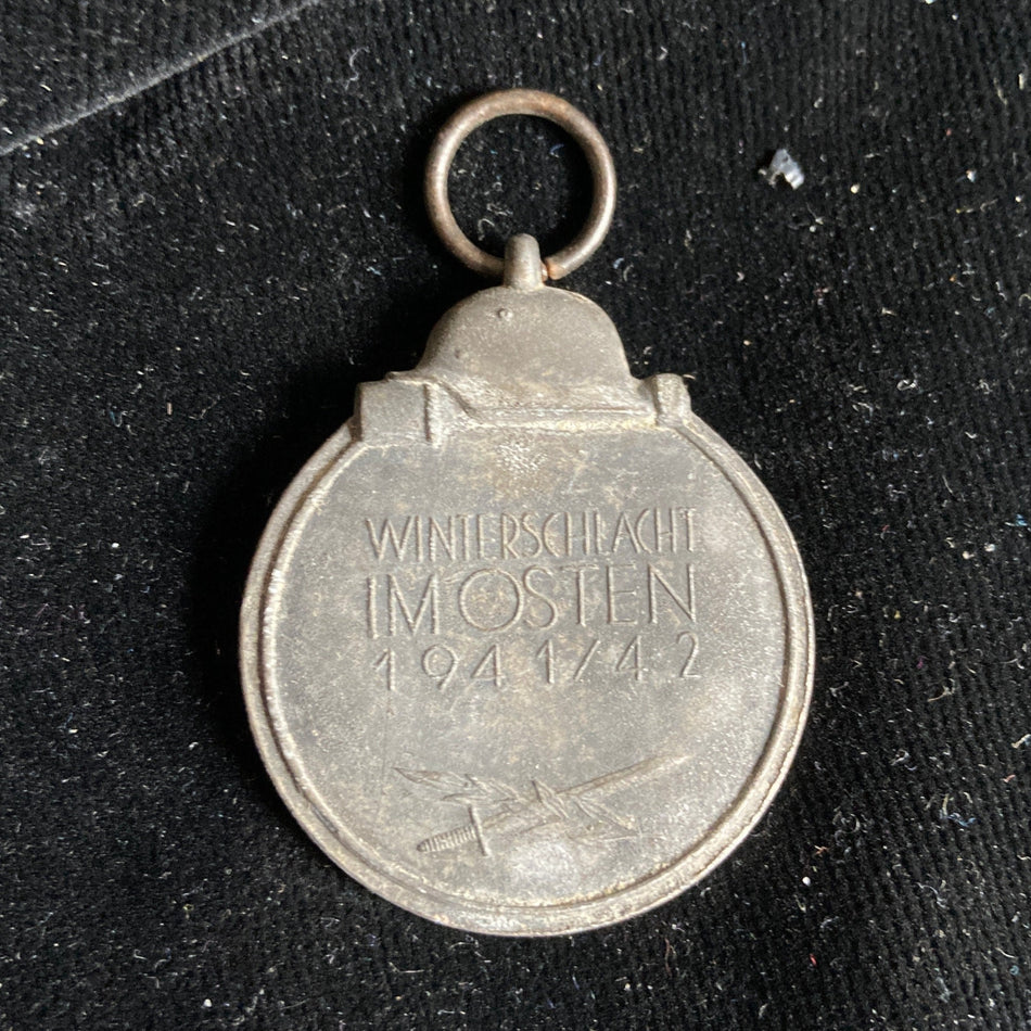 Nazi Germany, Russian Front Medal, maker marked no.7