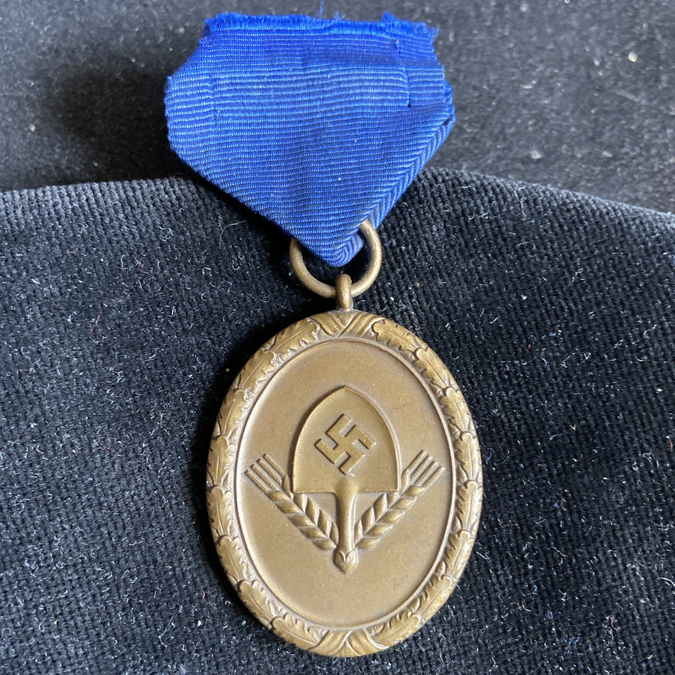 Nazi Germany, RAD (Reich Labour Service) Long Service Medal, 3rd class, bronze issue