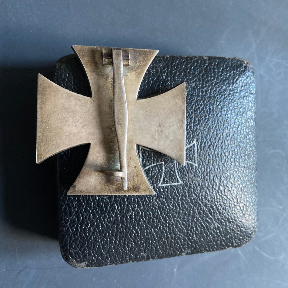 Nazi Germany, Iron Cross, 1st class, unmarked, in original case
