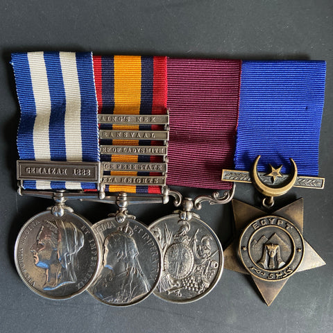 Group of 4 to Sergeant of the Band David Lomas, King's Own Scottish Borders & West Yorkshire Regiment, with full service history