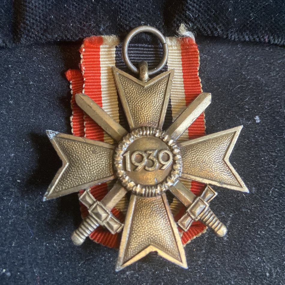 Nazi Germany, War Merit Cross, some spots of corrosion, maker marked no.7