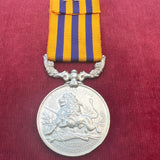 British South Africa Company Medal, Rhodesia 1896 reverse, to Trooper J. Hartensburg, L Troop, Bechuanaland Frontier Force