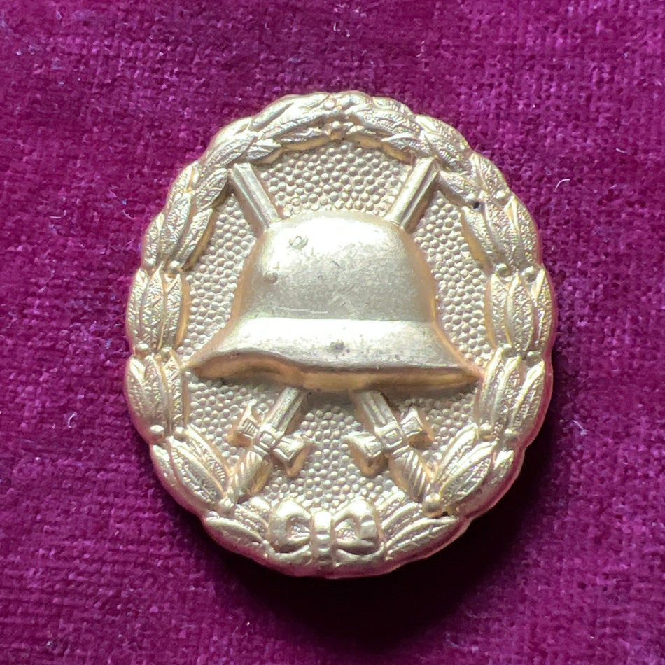 Imperial Germany, Gold Wound Badge, 1914-18, a nice example