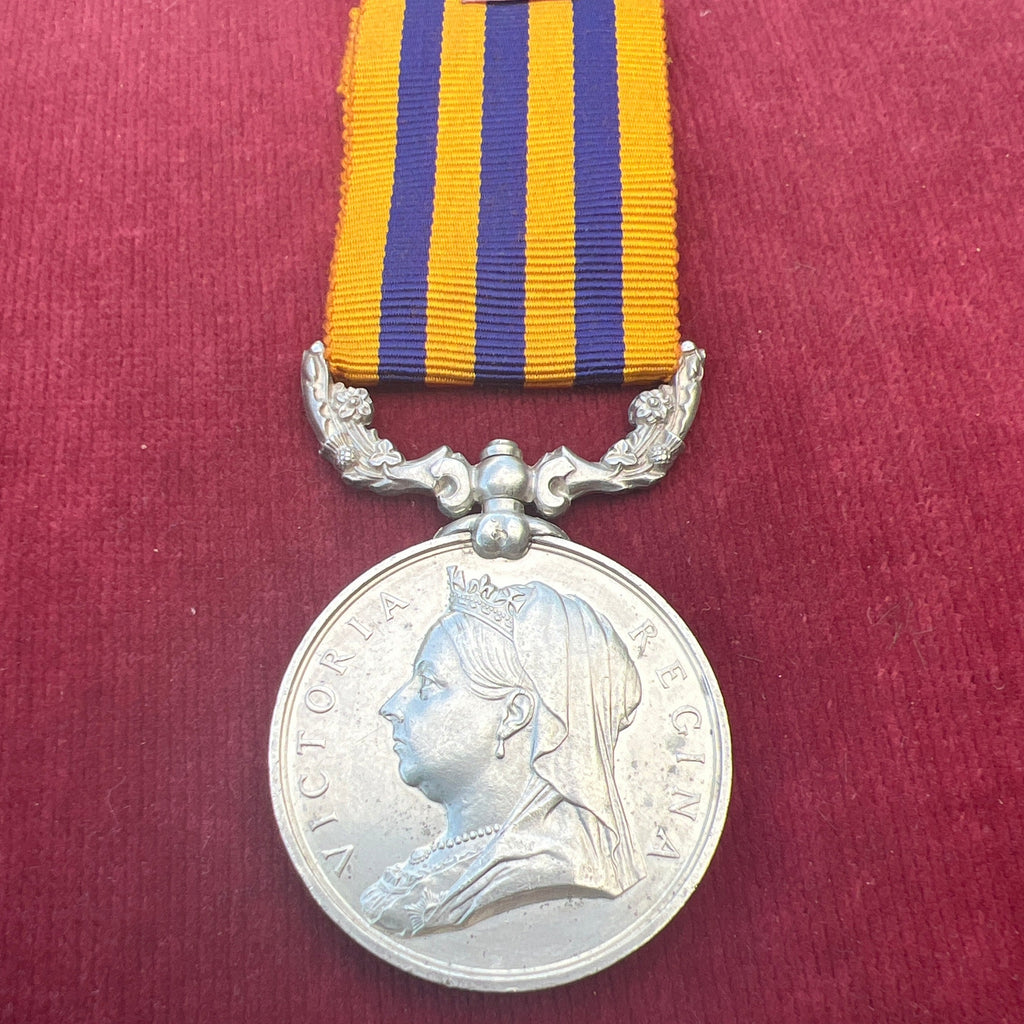 British South Africa Company Medal, Rhodesia 1896 reverse, to Trooper J. Hartensburg, L Troop, Bechuanaland Frontier Force