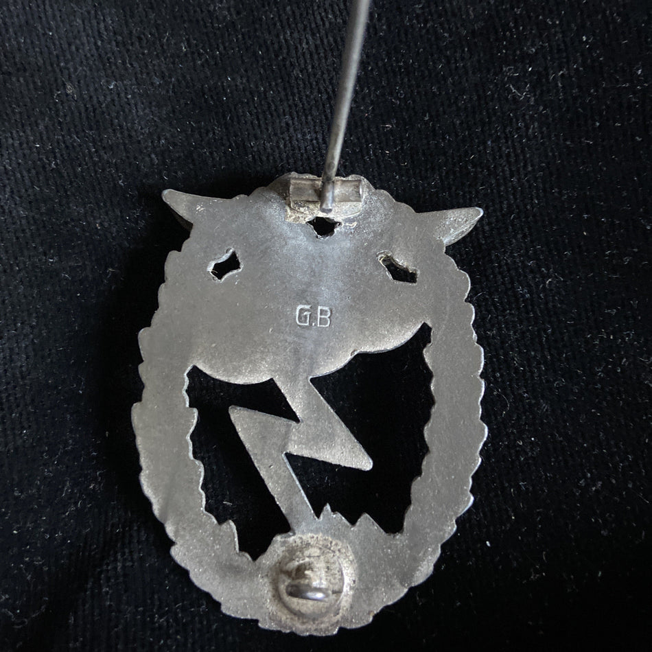 Nazi Germany, Luftwaffe Ground Assault Badge, maker marked G.B., some wear