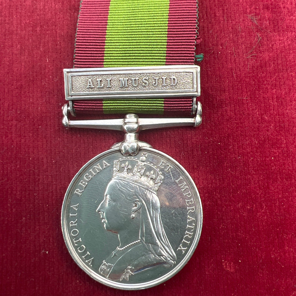 Afghanistan Medal, 1878-80, Ali Musjid bar, to 2162 Private A. G. Coppens, 4th Bat., Rifle Brigade