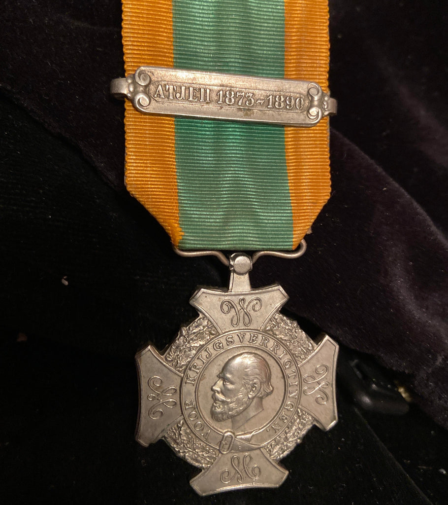 Dutch Colonial Service Medal, Atjeh 1873-1890 bar