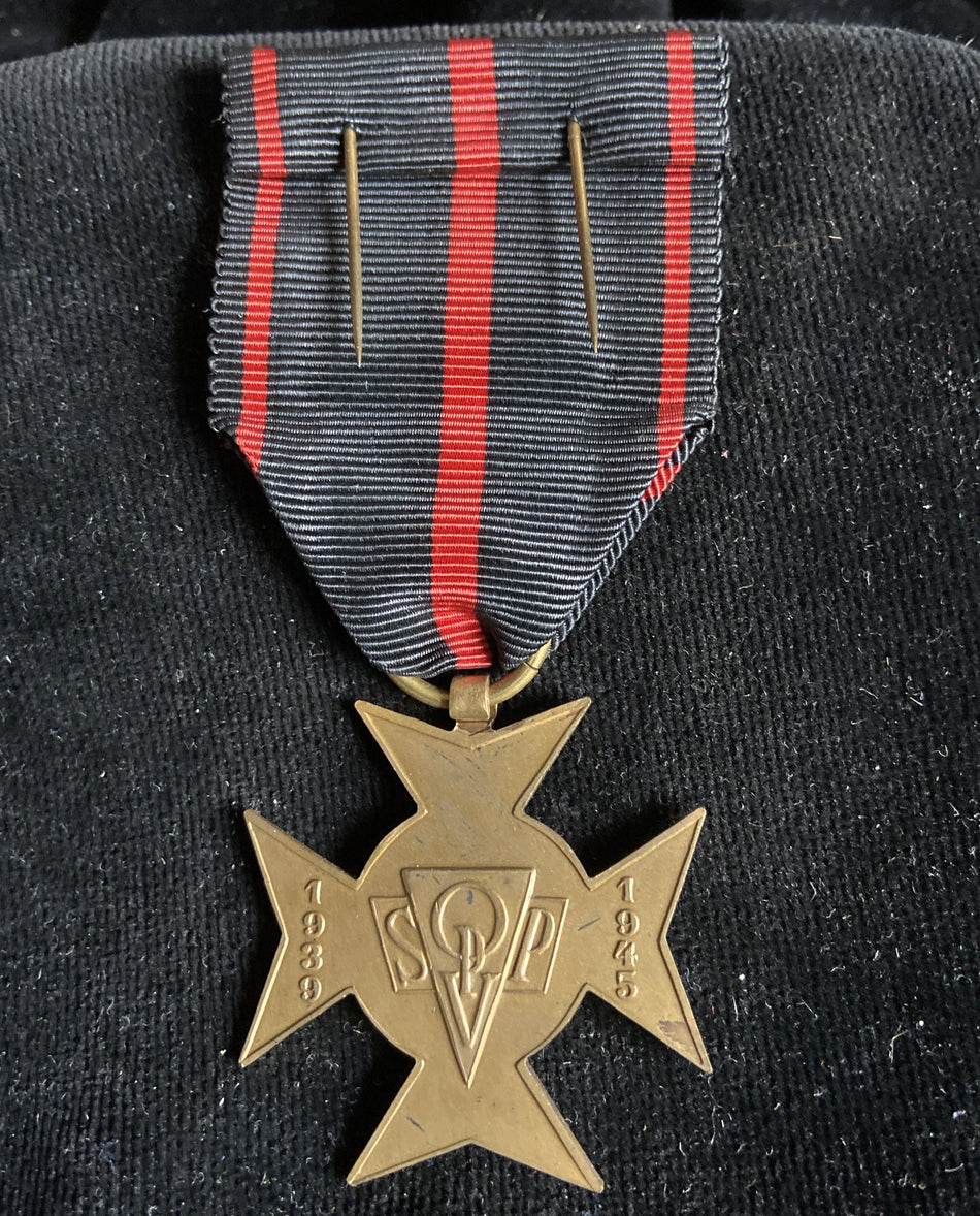 Czechoslovakia, Liberated Political Prisoners Cross, 1939-45