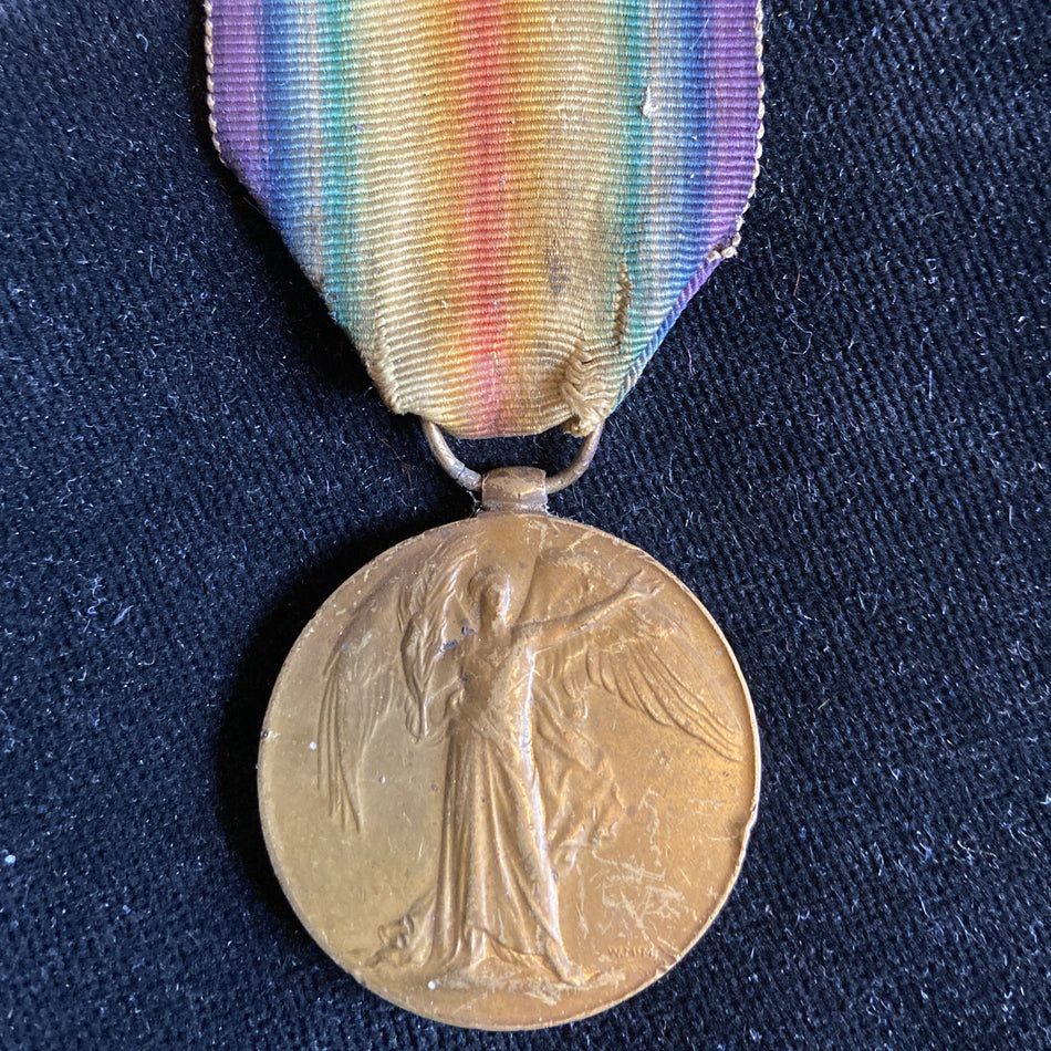 Victory Medal to 226396 Walter English, Monmouth Regiment