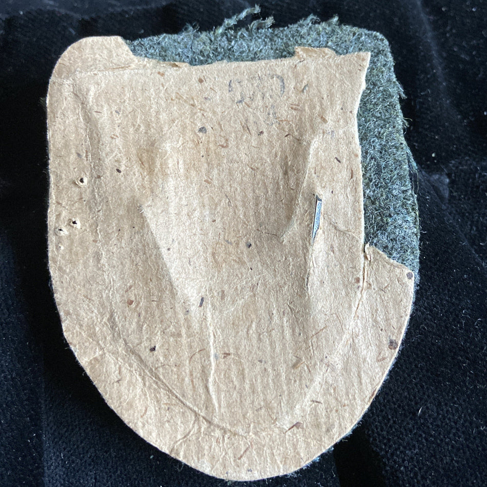 Krimschild (Crimea Shield) 1941- 1942, with green backing (army) a nice example