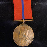 King Edward VII Coronation St. John Ambulance Brigade Medal, 1902, named to Pte. C. Hood, scarce