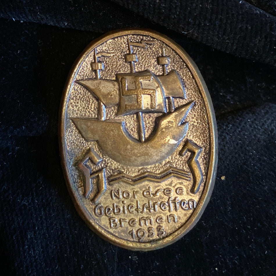 Nazi Germany, rally badge, Bremen, 1933