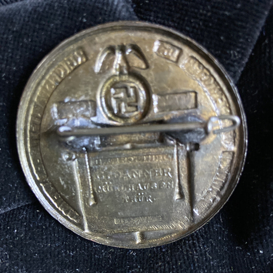 Nazi Germany, 1926- 1936 commemorative rally badge, Weimar, Free State of Thuringia