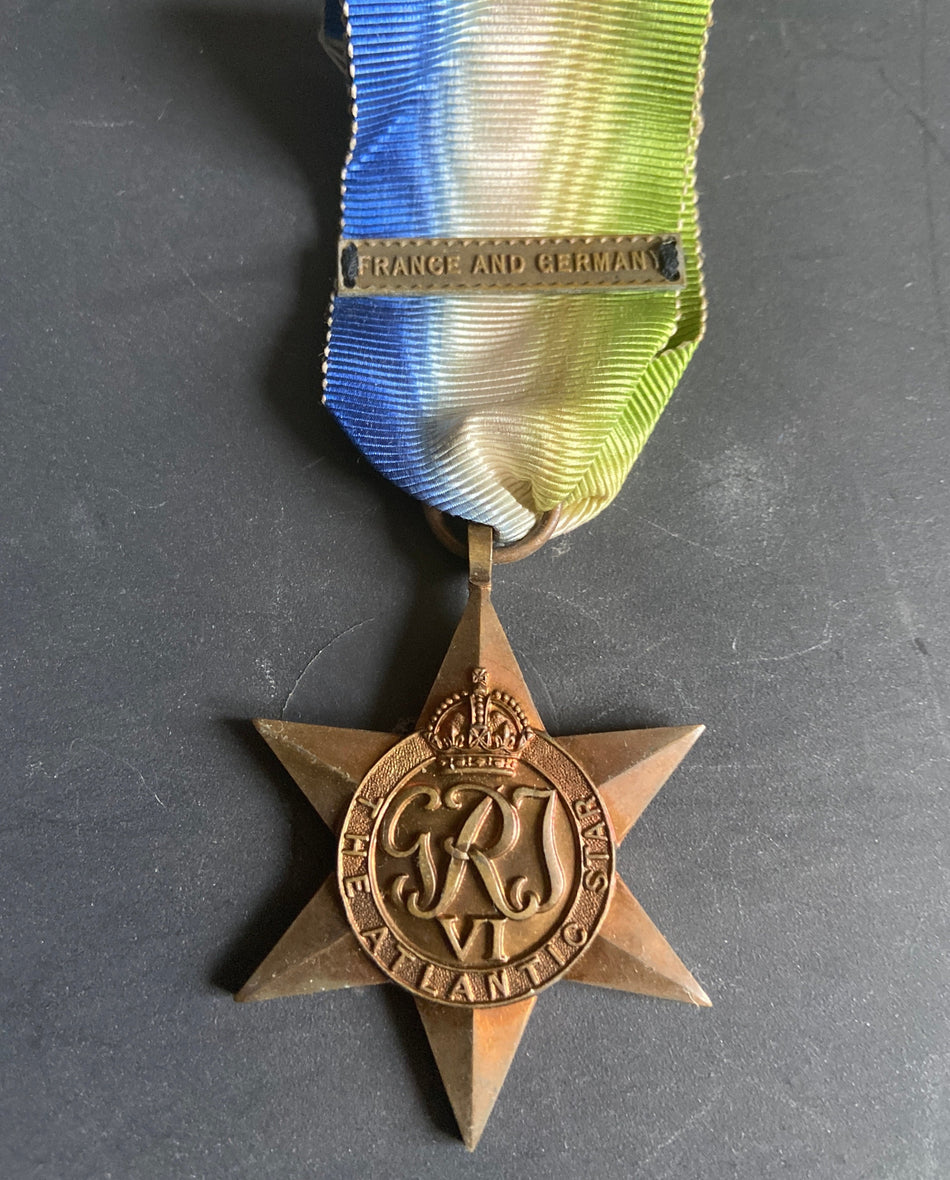 Atlantic Star, with original France and Germany bar