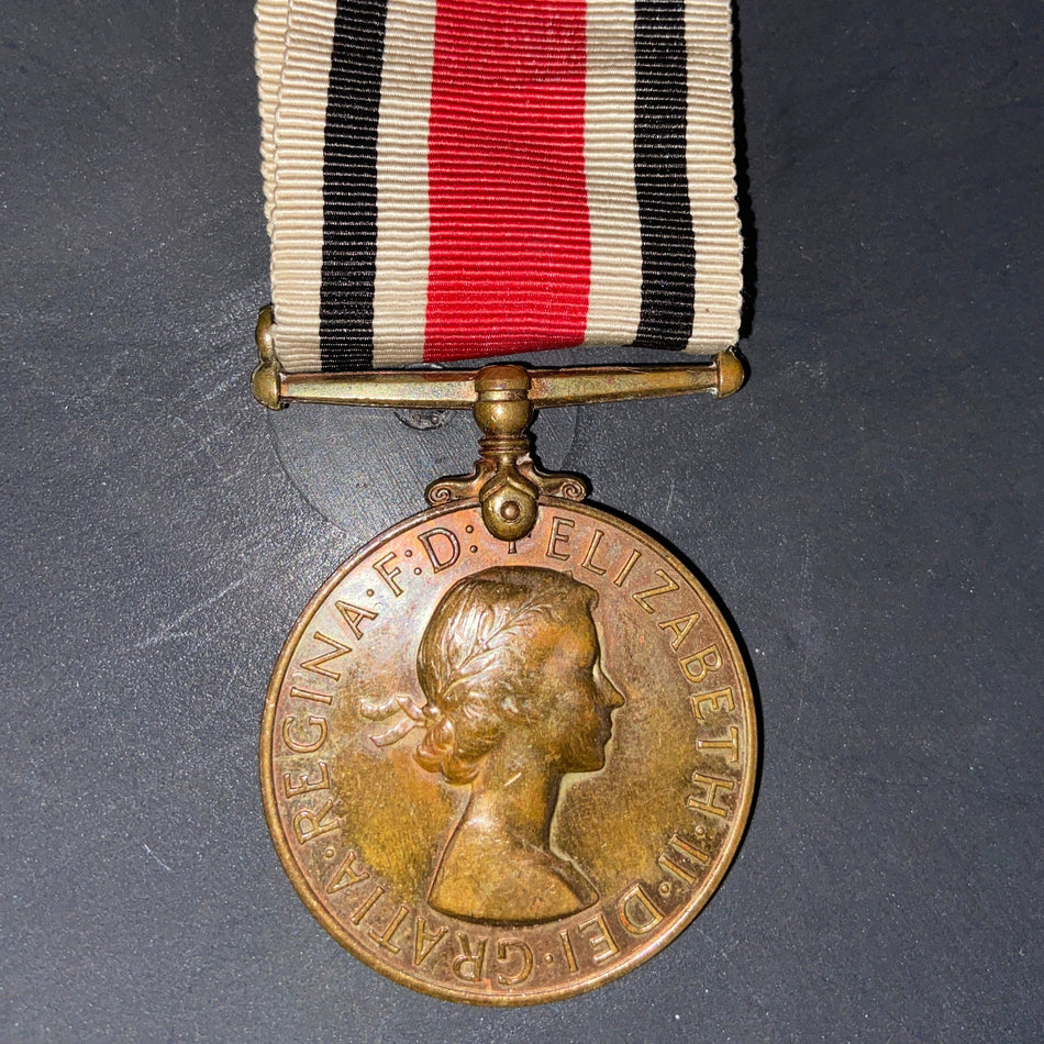 Special Constabulary Long Service Medal, QEII, to Eric Booth