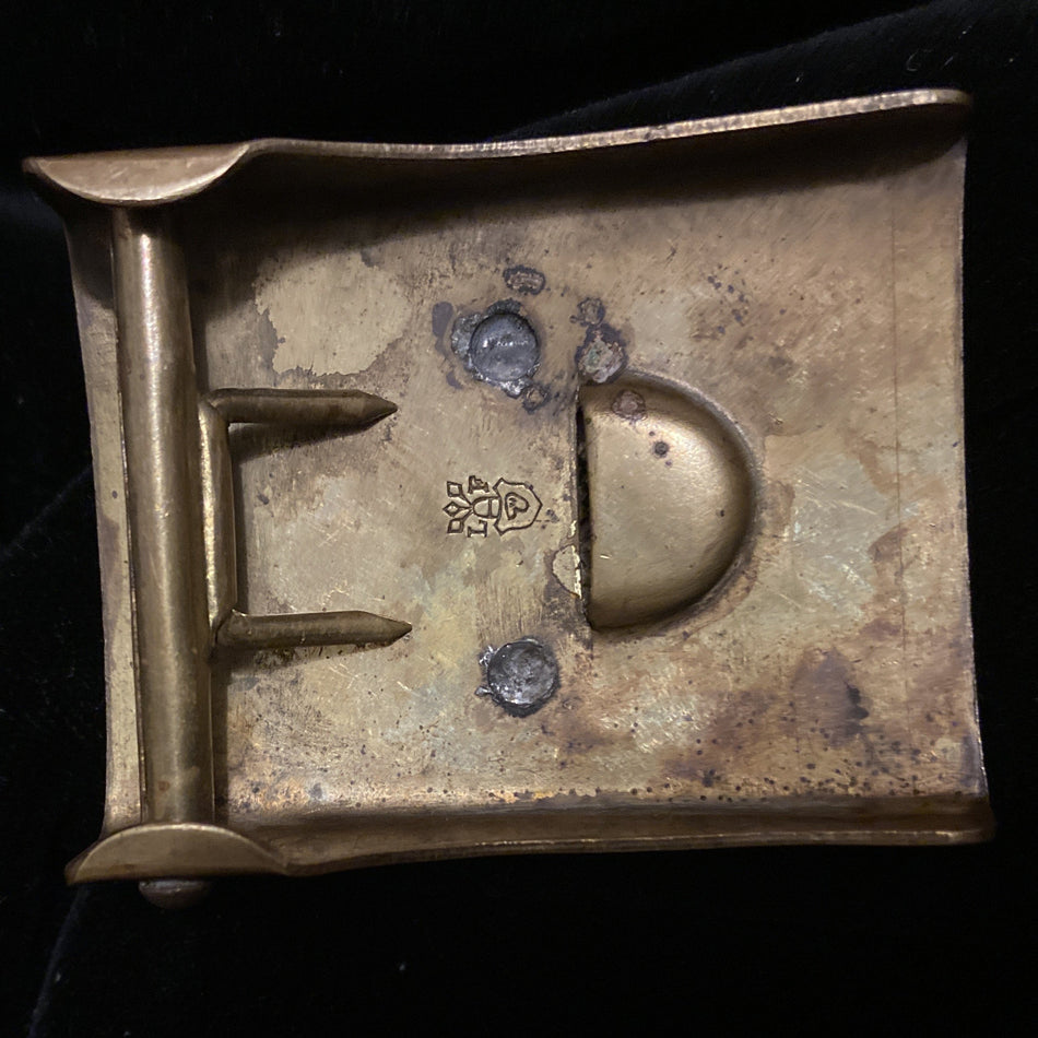 Nazi Germany, S.A. belt buckle, early type, maker marked, an excellent example