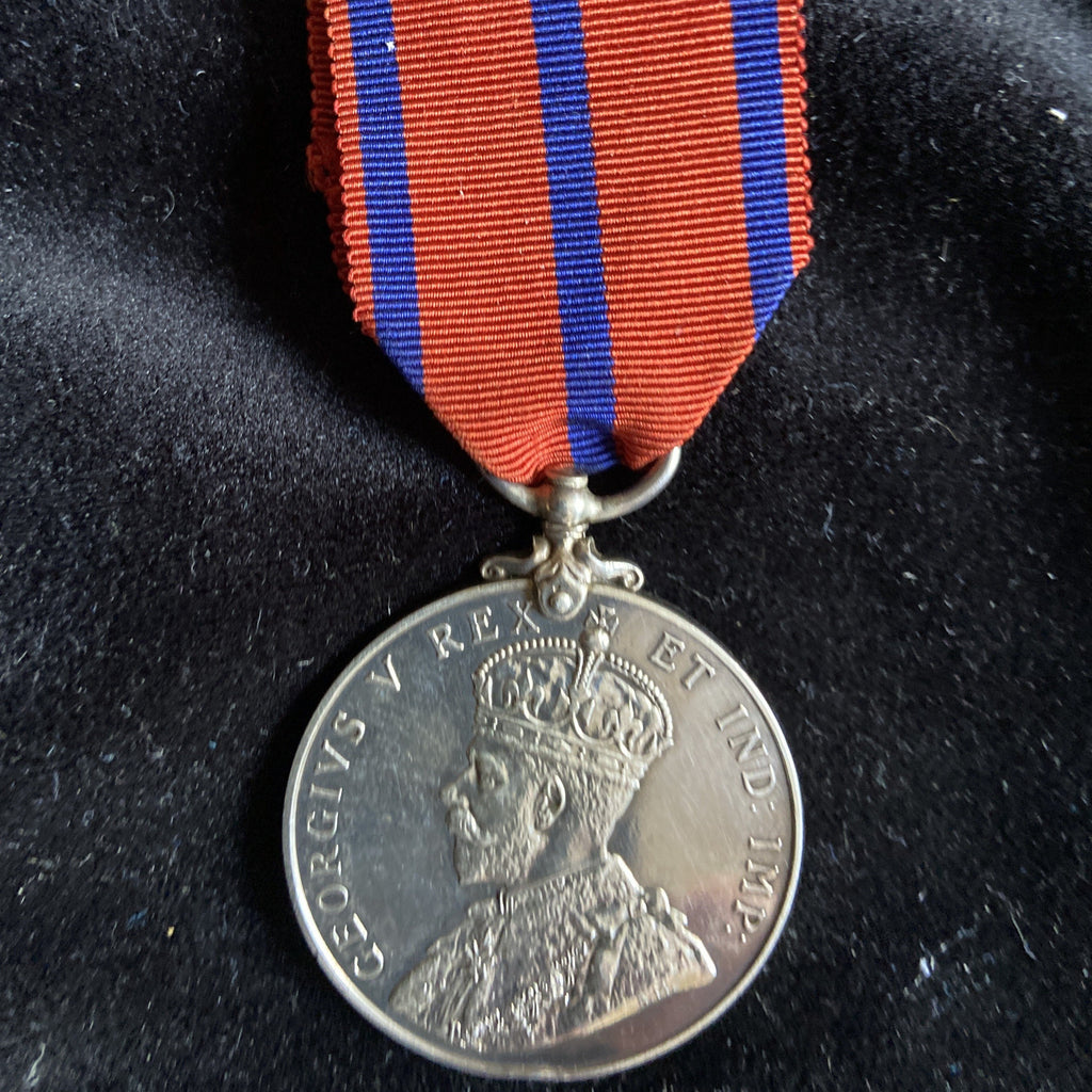 King George V Police Coronation Medal (1911) to Police Constable Henry Ruby, Deptford North