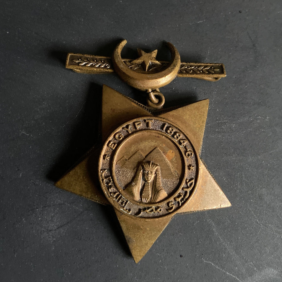 Khedive's Star, Egypt, 1884-6